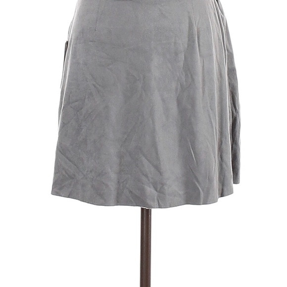 - KENSIE Gray Faux Suede Above The Knee Tuli… - Picture 5 of 5